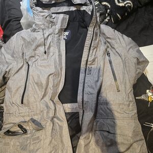 Women Gray Winter Jacket